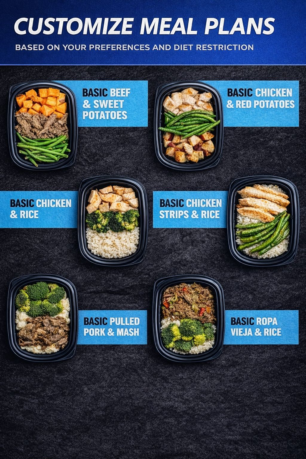 Weekly Custom Meal Plans